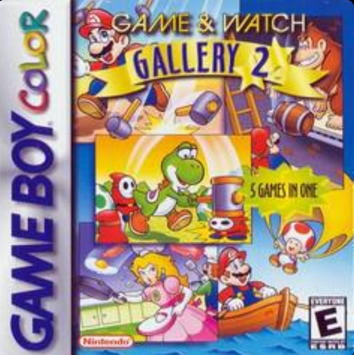 Game And Watch Gallery 2 - Cart Only - GameBoy Color