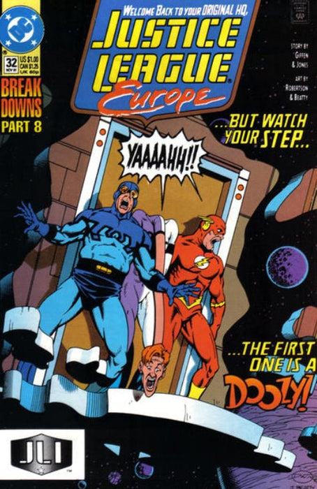 Justice League Europe #32 Direct Edition (1991)