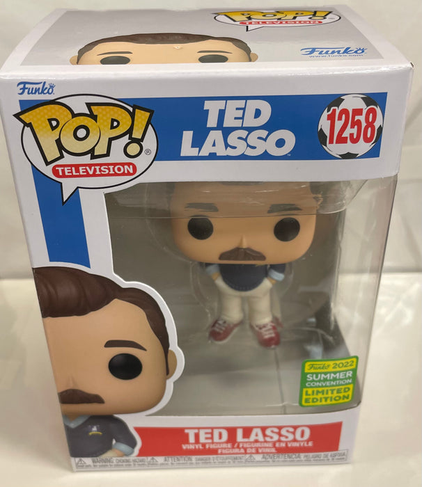 Ted Lasso: Ted Lasso #1258 (2022 Summer Convention Exclusive) - In Box - Funko Pop