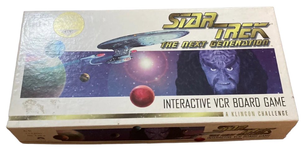 Star Trek The Next Generation Interactive VCR Board Game - Pre-Owned - Board Games