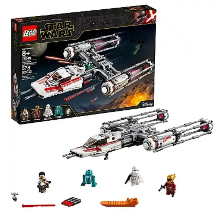 LEGO Star Wars: Resistance Y-Wing Starfighter 75249 (New) - Toys