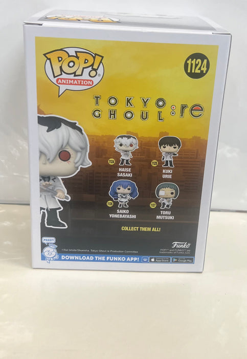 Tokyo Ghoul : RE: Haise Sasaki #1124 (Sure Thing Toys Exclusive) (Glows In The Dark) - In Box - Funko Pop