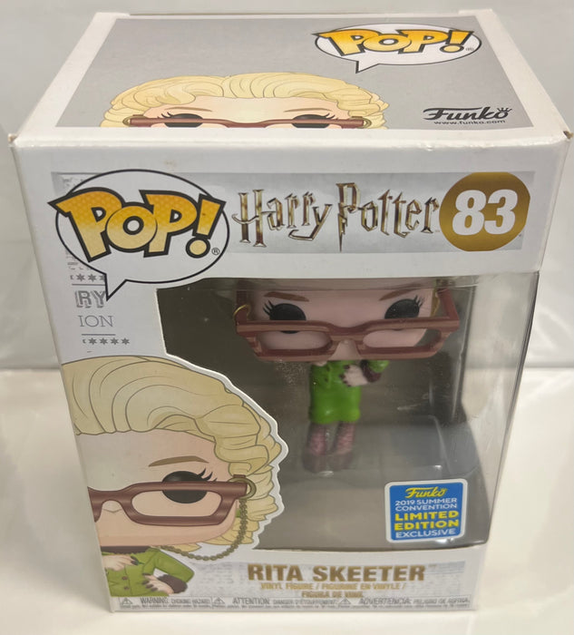 Harry Potter: Rita Skeeter #83 (2019 Summer Convention Exclusive) - With Box - Funko Pop