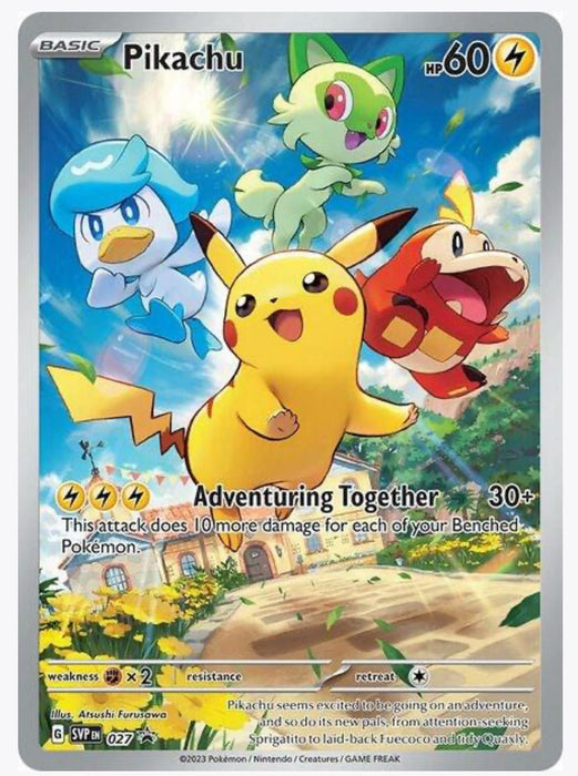 Pikachu - 027 - SV: Scarlet & Violet Promo Cards (SVP)