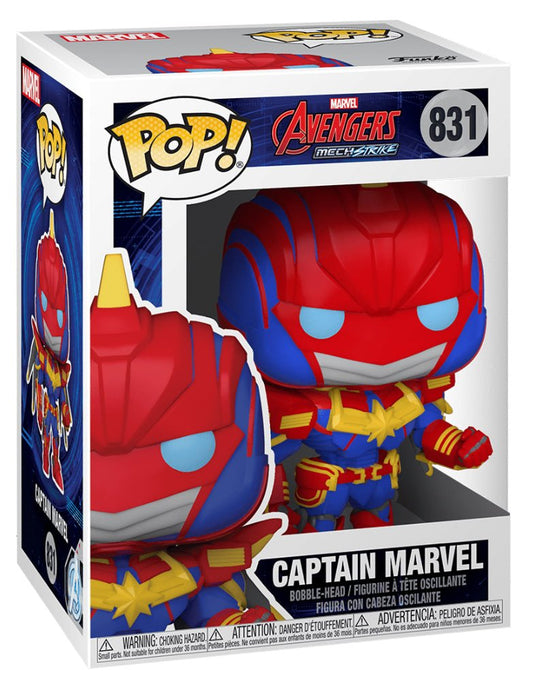 Marvel Avengers: Captain Marvel #831 - With Box - Funko Pop