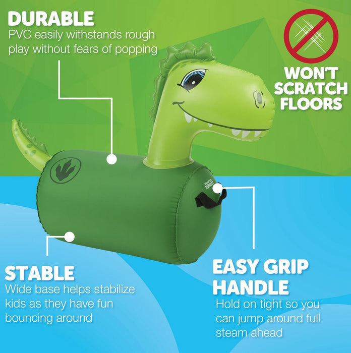 Waddle Hip Hoppers! Green Dino - New - Toys