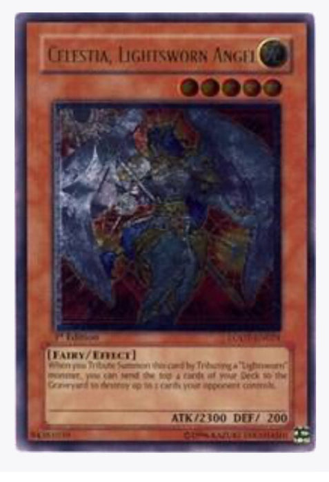 Celestia, Lightsworn Angel (UTR) - Light of Destruction (LODT) - Near Mint