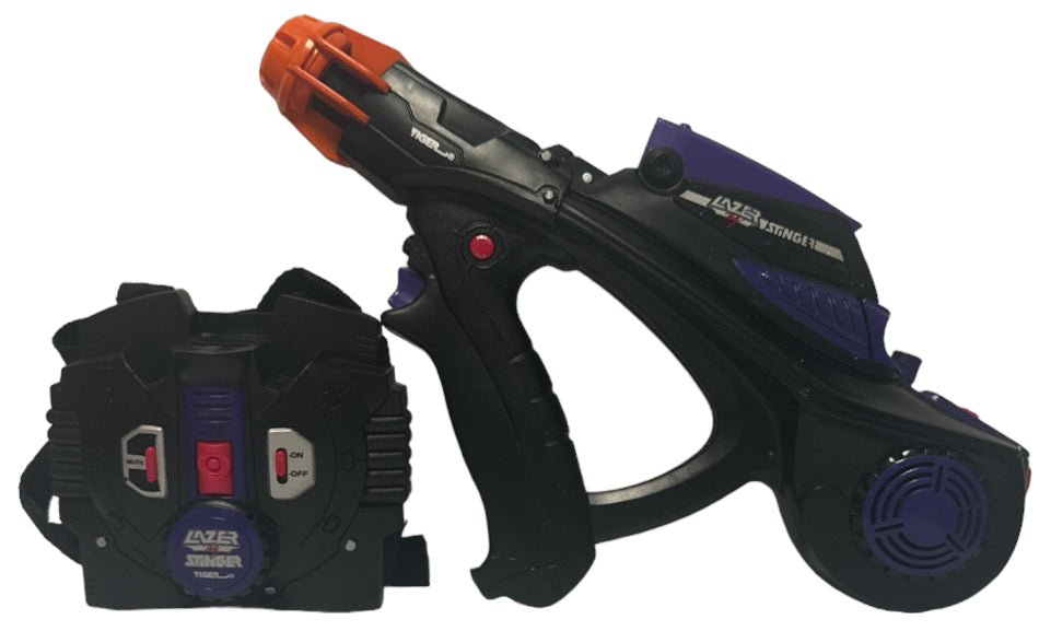 Tiger Electronics Stinger Lazer Tag Gun And Receiver - Pre-Owned - Toys