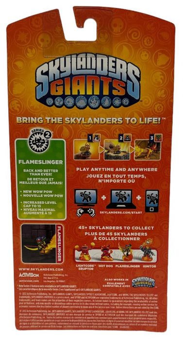 Giants: Flameslinger Gold - New - Skylanders