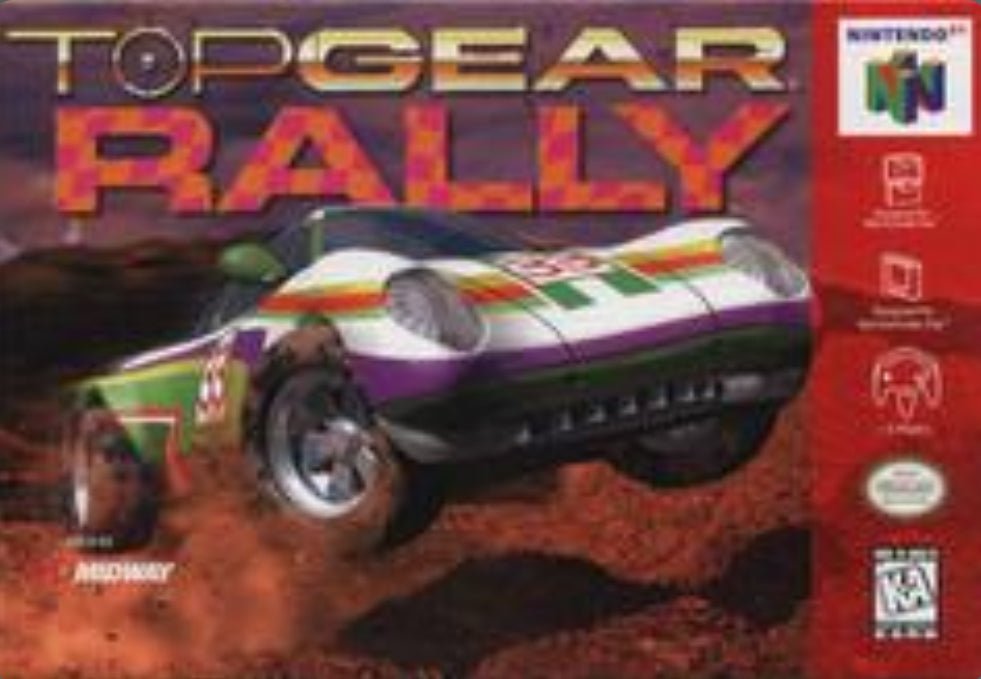 Top Gear Rally - Cart Only - Nintendo 64