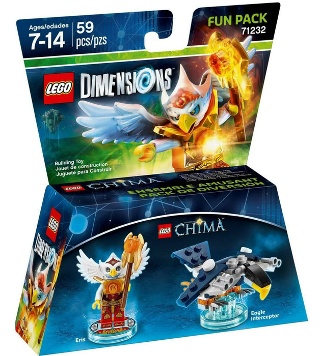LEGO Dimensions Eris Legends Of Chima Fun Pack - New - Toys