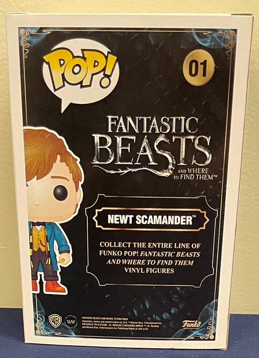 Fantastic Beasts: Newt Scamander #01 (2016 Summer Convention Exclusive) - With Box - Funko Pop