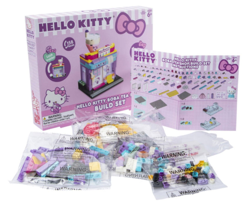 Sanrio Hello Kitty Boba Tea Store Build Set (New) - Toys