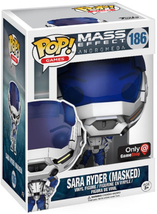 Mass Effect Andromeda: Sara Ryder (Masked) #186 (GameStop Exclusive) - With Box - Funko Pop