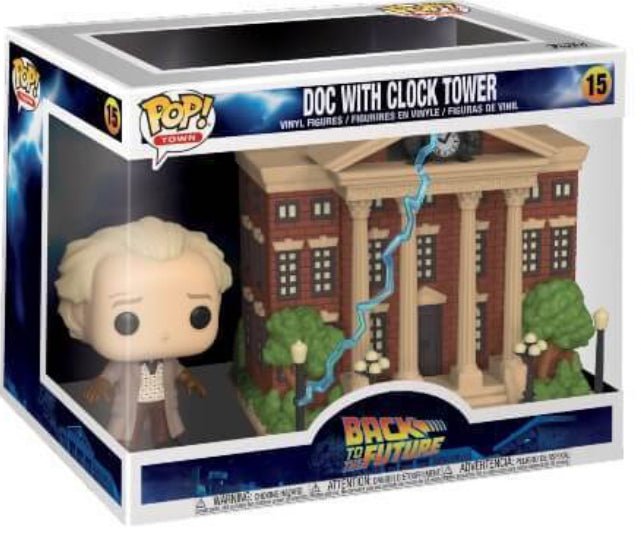 Back To The Future: Doc With Clock Tower #15 - With Box - Funko Pop