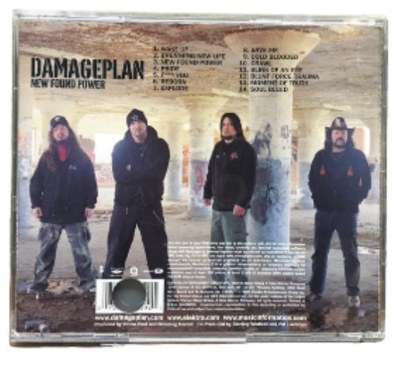 DamagePlan - New Found Power (2004) - CD