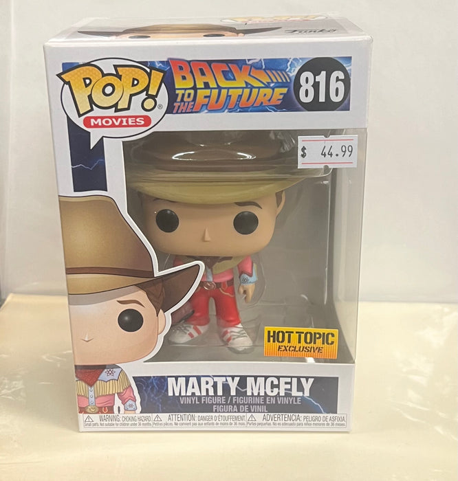 Back To The Future: Marty McFly #816 (Hot Topic Exclusive) - With Box - Funko Pop