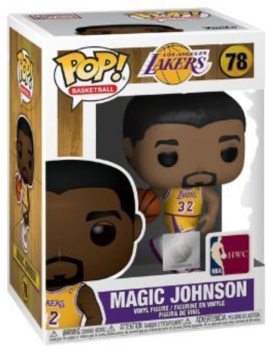 NBA Los Angeles Lakers: Magic Johnson #78 - With Box - Funko Pop