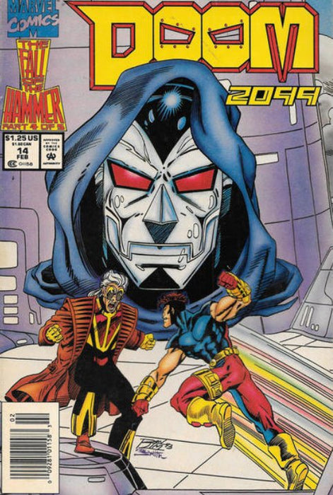 Doom 2099 #14 Newsstand Edition (1994)