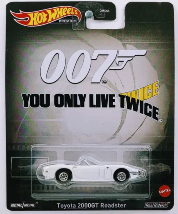 Hot Wheels: 007 You Only Live Twice - Toyota 2000GT Roadster - New - Toys And Collectibles