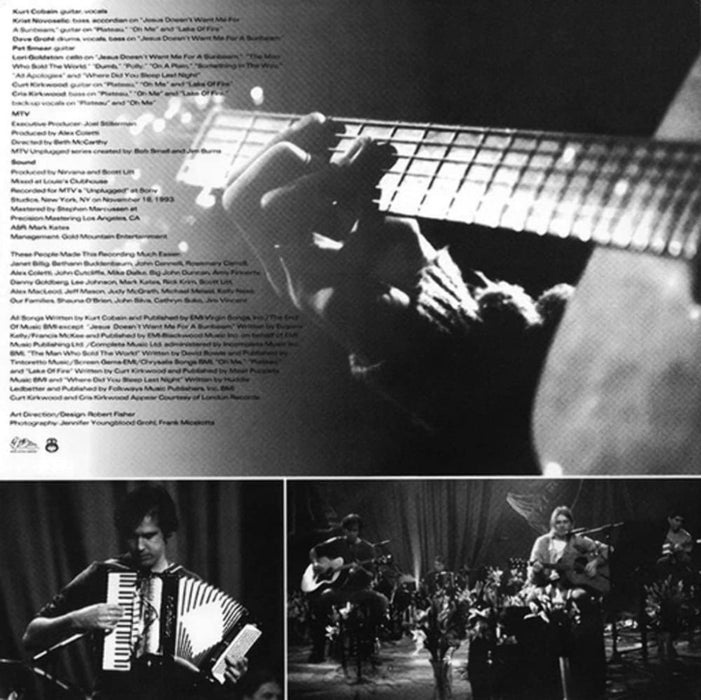 Nirvana MTV Unplugged in New York (New) - Vinyl Record