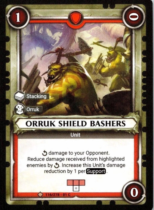 Orruk Shield Bashers - 116/278 - Warhammer Age of Sigmar