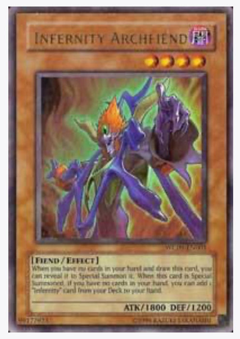 Infernity Archfiend - Stardust Accelerator Promos (WC09) - Near Mint