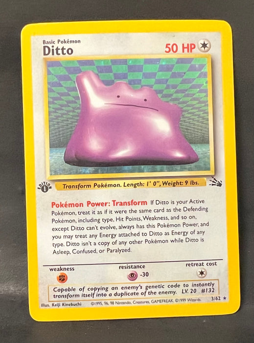 Ditto 3/62 1ST Edition - Fossil (FO) - Moderately Played