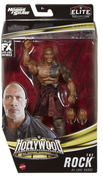 WWE Hollywood The Rock As Luke Hobbs - New - Toys And Collectibles