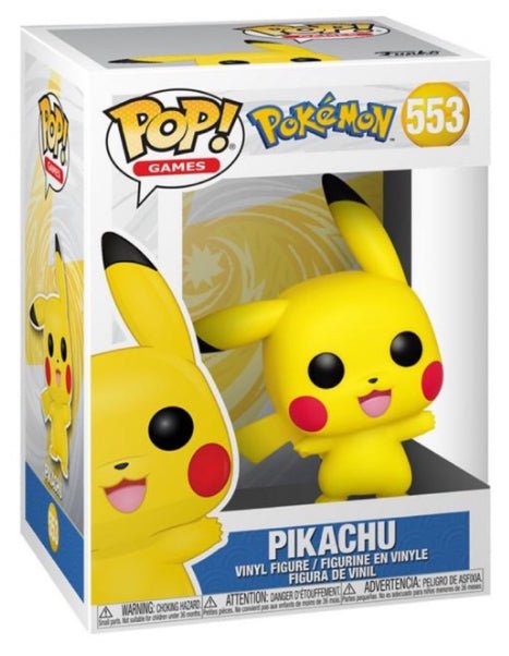 Pokemon: Pikachu #553 - With Box - Funko Pop