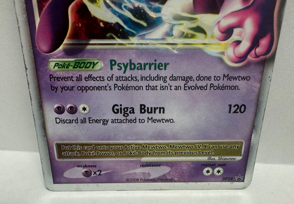 Mewtwo LV.X - DP28 - Diamond and Pearl Promos (PR) - Moderately Played