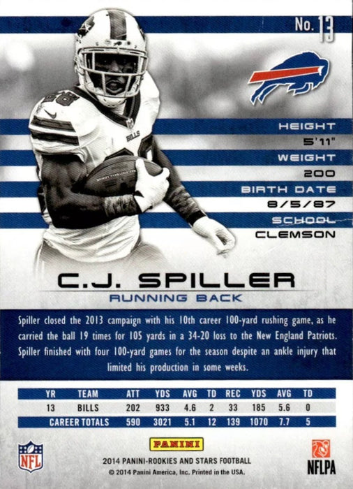 2014 Panini Rookies and Stars: C.J. Spiller #13