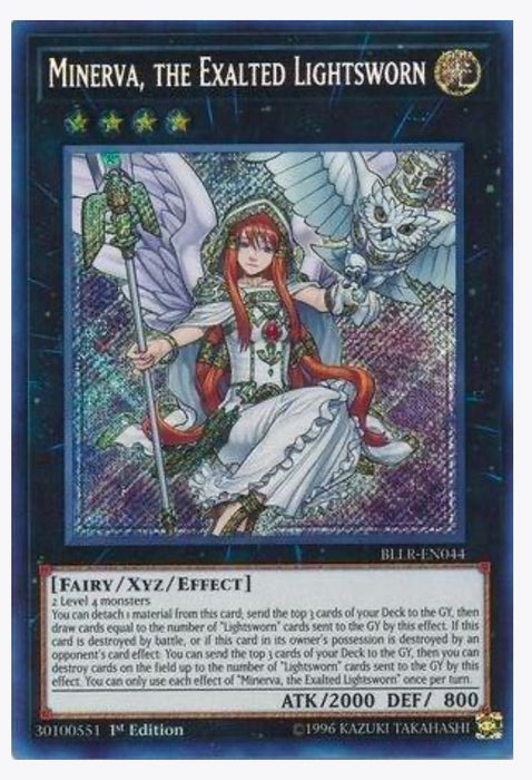 Minerva, the Exalted Lightsworn - Battles of Legend: Light's Revenge (BLLR)