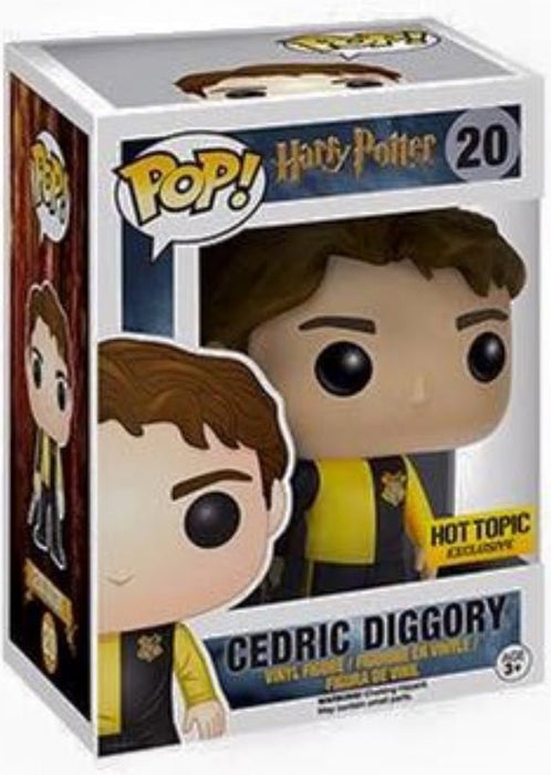 Harry Potter: Cedric Diggory #20 (Hot Topic Exclusive) - With Box - Funko Pop