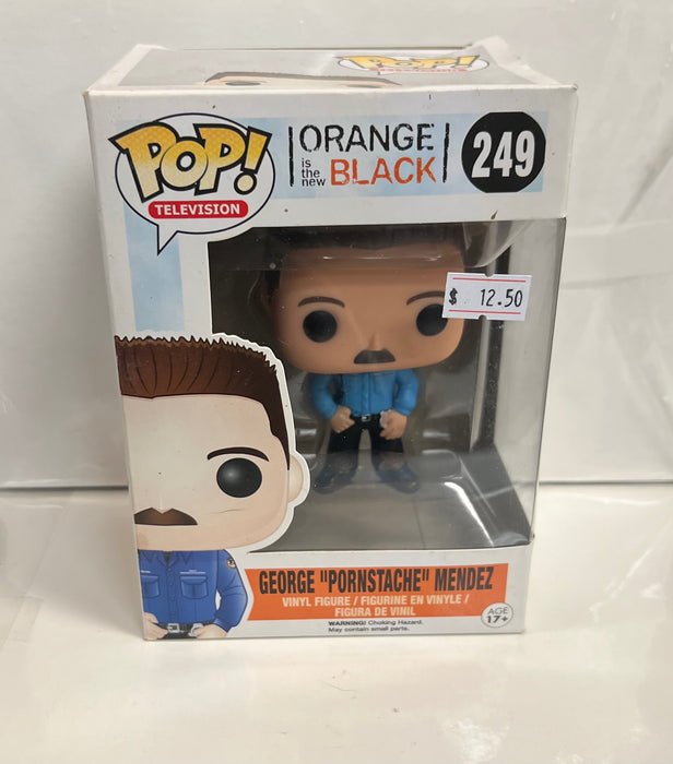 Orange Is The New Black: George “Pornstache” Mendez #249 - In Box - Funko Pop