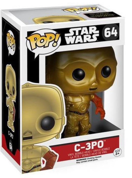 Star Wars: C-3P0 #64 - With Box - Funko Pop