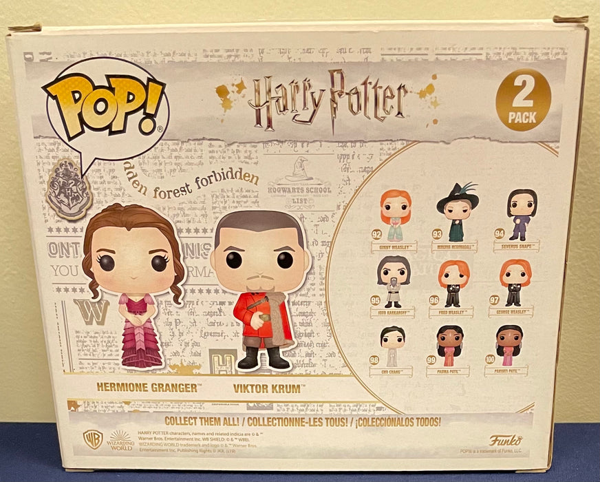 Harry Potter:!Hermione Granger & Viktor Krum (Special Edition) - With Box - Funko Pop