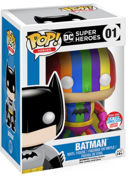 DC Super Heroes: Batman #01 (2016 New York Comic Con Exclusive) - With Box - Funko Pop