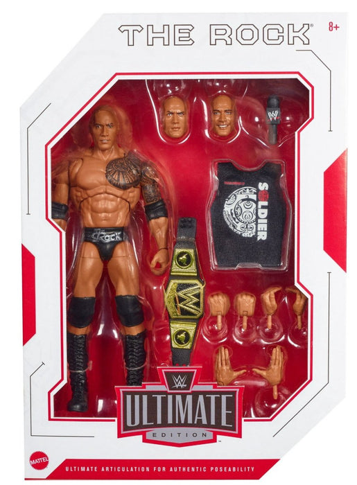 WWE Ultimate Edition The Rock - New - Toys And Collectibles