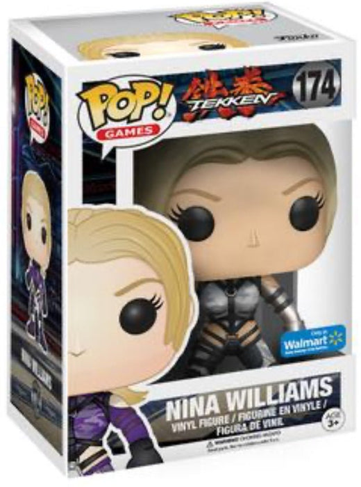 Tekken: Nina Williams #174 (Walmart Exclusive) - With Box - Funko Pop