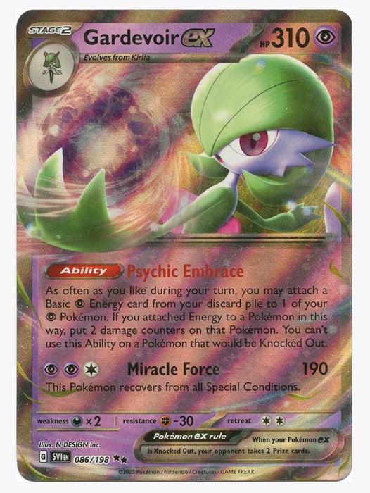 Gardevoir ex - 086/198 - SV01: Scarlet & Violet Base Set (SV1)