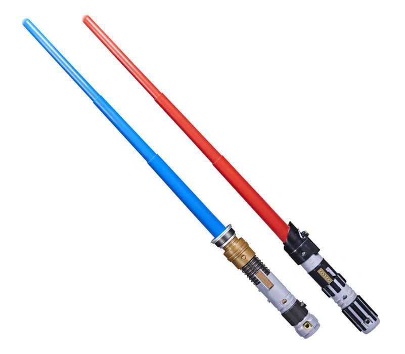 Star Wars Lightsaber Forge: Obi-Wan Kenobi And Darth Vader Lightsabers - New - Toys And Collectibles