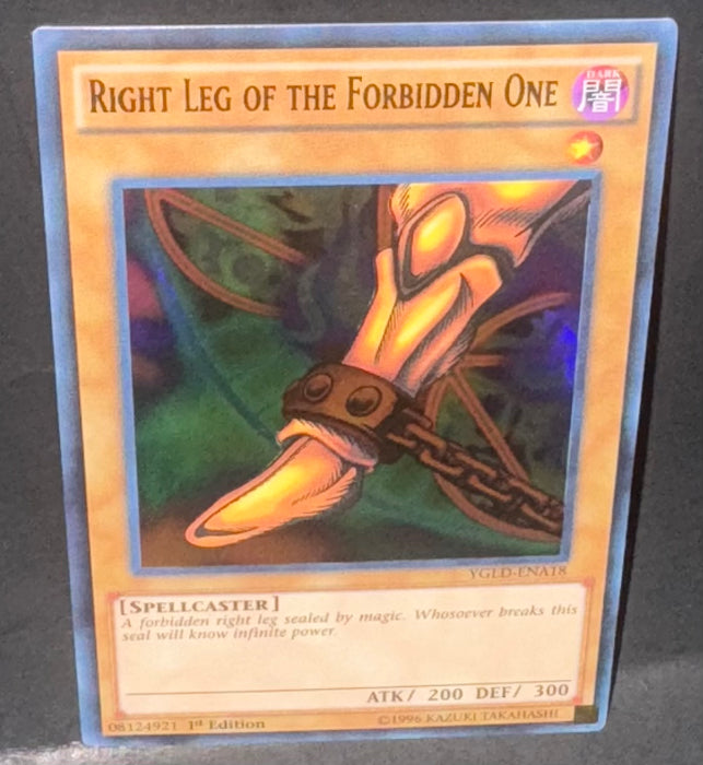 Right Leg of the Forbidden One - King of Games: Yugi's Legendary Decks (YGLD)