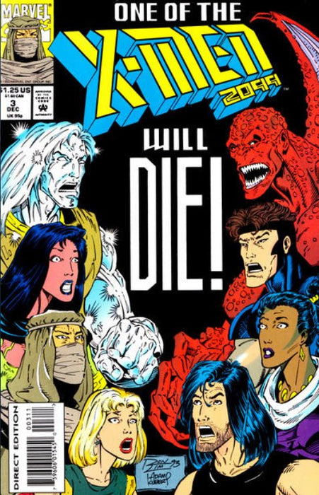 X-Men 2099 #3 Direct Edition (1993)