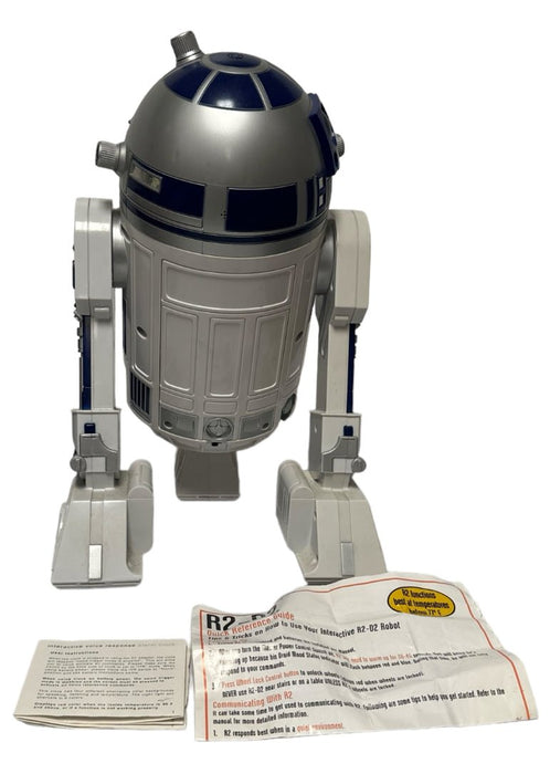 Star Wars 2002 R2-D2 Interactive Toy Voice Activated 16” - Figure Only - Toys