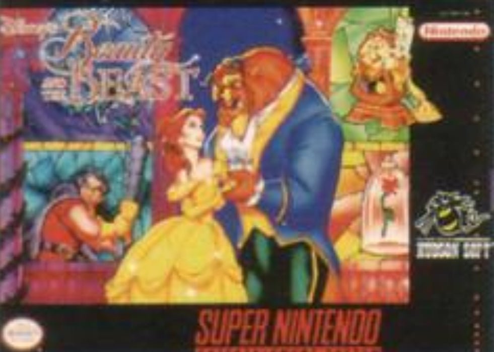 Beauty And The Beast - Cart Only - Super Nintendo