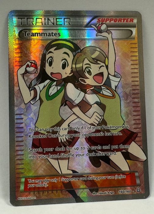 Teammates 160/160 (Full Art) - XY - Primal Clash (PRC) - Lightly Played