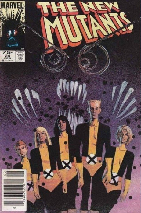 The New Mutants #24 75-Cent Cover (1985)