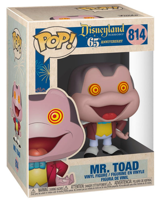 Disneyland: Mr. Toad #814 - With Box - Funko Pop