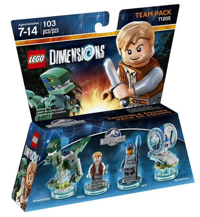 LEGO Dimensions Jurassic World Team Pack - New - Toys